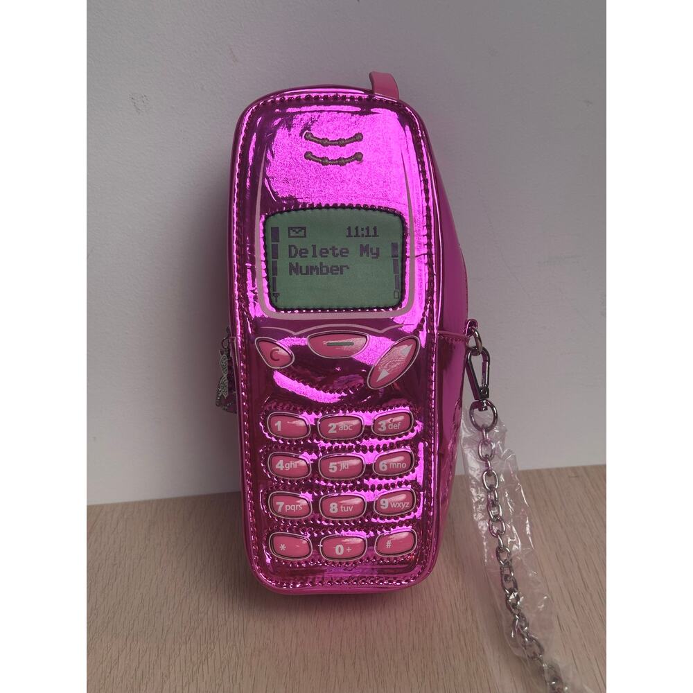 Dolls Kill Hot Pink Cell Phone Purse - Picture 8 of 11